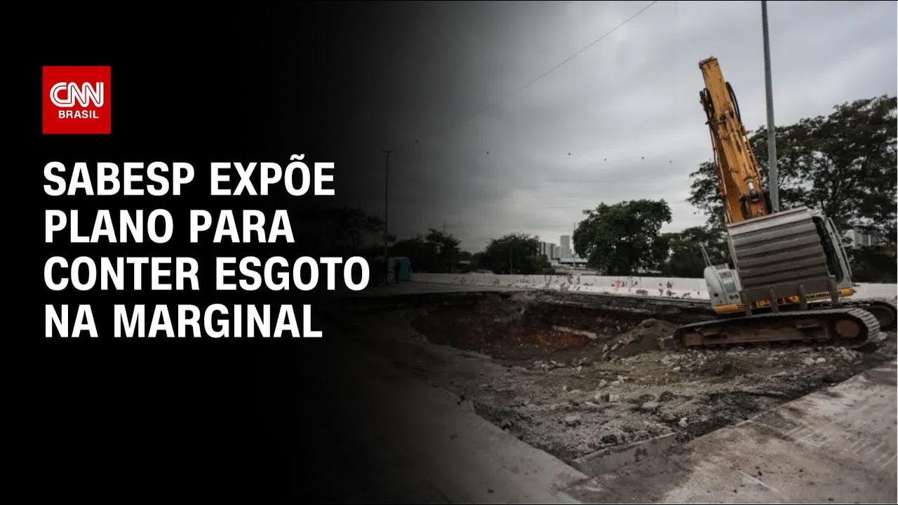 Sabesp apresenta plano de ação para conter esgoto na Marginal Tietê | CNN NOVO DIA
