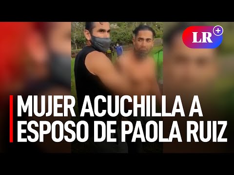 San Borja: mujer acuchilla a esposo de Paola Ruiz cuando se encontraba haciendo ejercicios