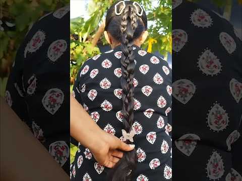 wow unexpected braid!🤯 #shorts #feed #hacks #peinados #google #reels #trenzas #penteados #tranding