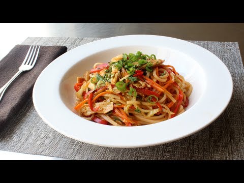 Spicy Chicken Noodles - Easy Asian-Inspired Chicken Noodles Recipe