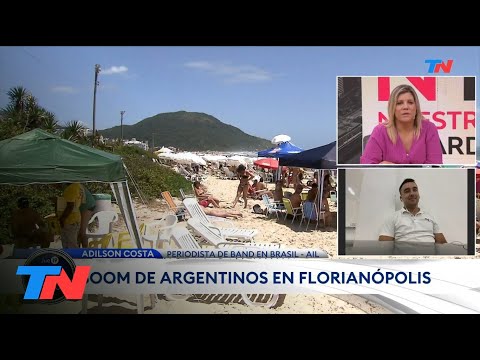 VERANO 2023 I Boom de argentinos en Florianópolis, con más de 75 mil turistas