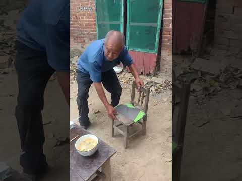 That older gentleman is so clever!