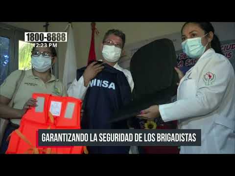 MINSA recibe equipos de protección laboral en Río San Juan -  Nicaragua