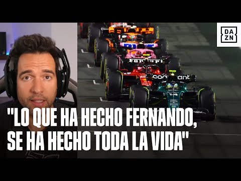 Fernando Alonso y el baile de sanciones de la FIA en Jeddah: Es demasiado protagonista