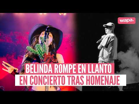 Belinda rompió en llanto y todo quedó grabado: ¿qué le pasó?