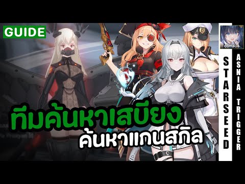 ทีมค้นหาเสบียงค้นหาแกนสกิล|