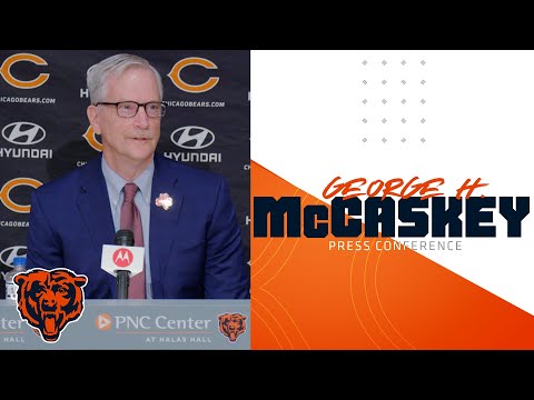George H. McCaskey: 'We're very excited about the future' | Chicago Bears video clip