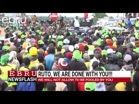 Rigathi Gachagua Says Mountain Region Will Not Support President. #ebrunews