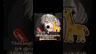 Lagu 100 Detik, dibuat 10 menit, 1 Take only #vtuber #vtuberid #akavir