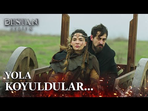 Alpagu Han, Akkız ve Batuga ile yola çıkıyor... - Destan 7. Bölüm