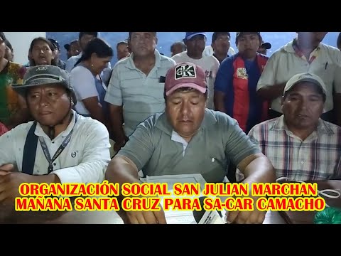 ORGANIZACIÓN SAN JULIAN PIDEN LEVANTAR PARO SI TOMARAN EMPRESAS PARA NACIONALIZARLAS..