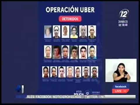 Capturan a 19 en operación Uber