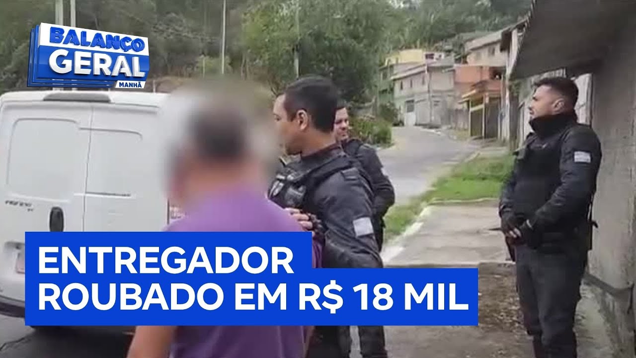 Entregador é sequestrado e tem mercadorias avaliadas em R$ 18 mil roubadas em São Paulo