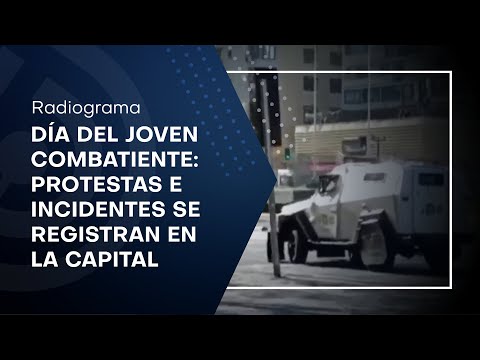Día del Joven Combatiente: Protestas e incidentes se registran en la capital