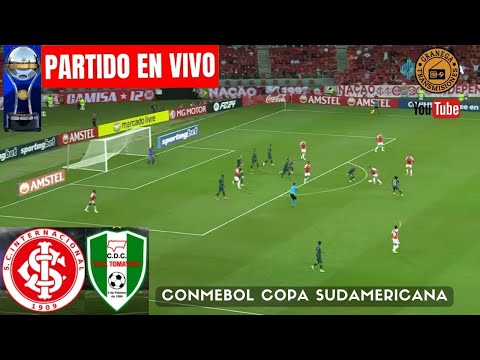 REAL TOMAYAPO VS INTER PORTO ALEGRE EN VIVO POR GRANEGA  COPA SUDAMERICANA - FASE GRUPOS - FECHA4