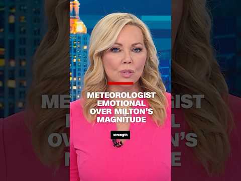 Hurricane Milton's magnitude brings veteran meteorologist to tears