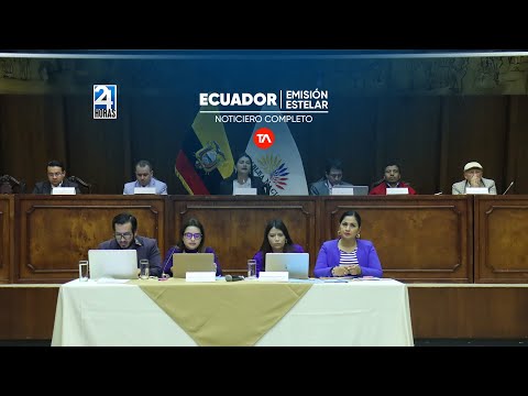 Noticiero de Ecuador (Emisión Estelar 08/05/24)