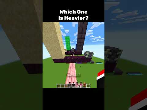 Which one is Heavier🤔⚖️