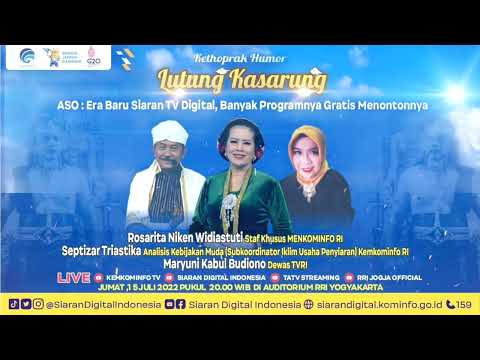 SAKSIKAN !!! PAGELARAN KETHOPRAK MATARAM RRI YOGYAKARTA || “KAMANDAKA – LUTUNG KASARUNG“