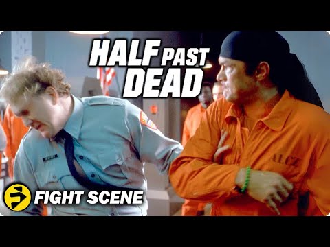 HALF PAST DEAD | Steven Seagal | Prison Fight Scene | Action Thriller Movie