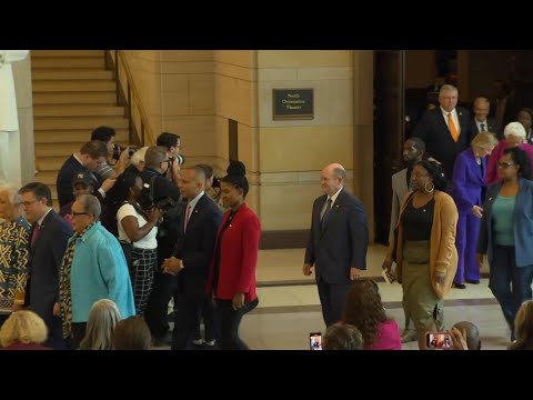 'Hidden Figures' of the space race receive Congress' highest honor at medal ceremony