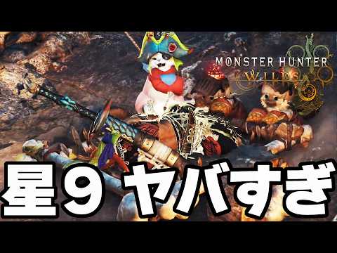 カプコン本気難易度！初★９『？？？』でボコボコにされ力尽きるタカティン『モンスターハンターワイルズ』【モンハンワイルズ】