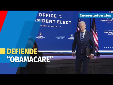 Biden defiende “Obamacare”; no iniciará acción legal frente demandas republicanas