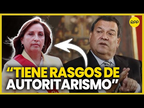 Jorge Nieto considera que el gobierno de Dina Boluarte tiene rasgos de autoritarismo