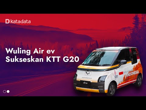 Wuling Air-ev Sukseskan KTT G20