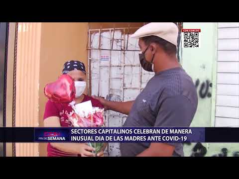 Sectores capitalinos celebran de manera inusual Día de las Madres ante Covid-19