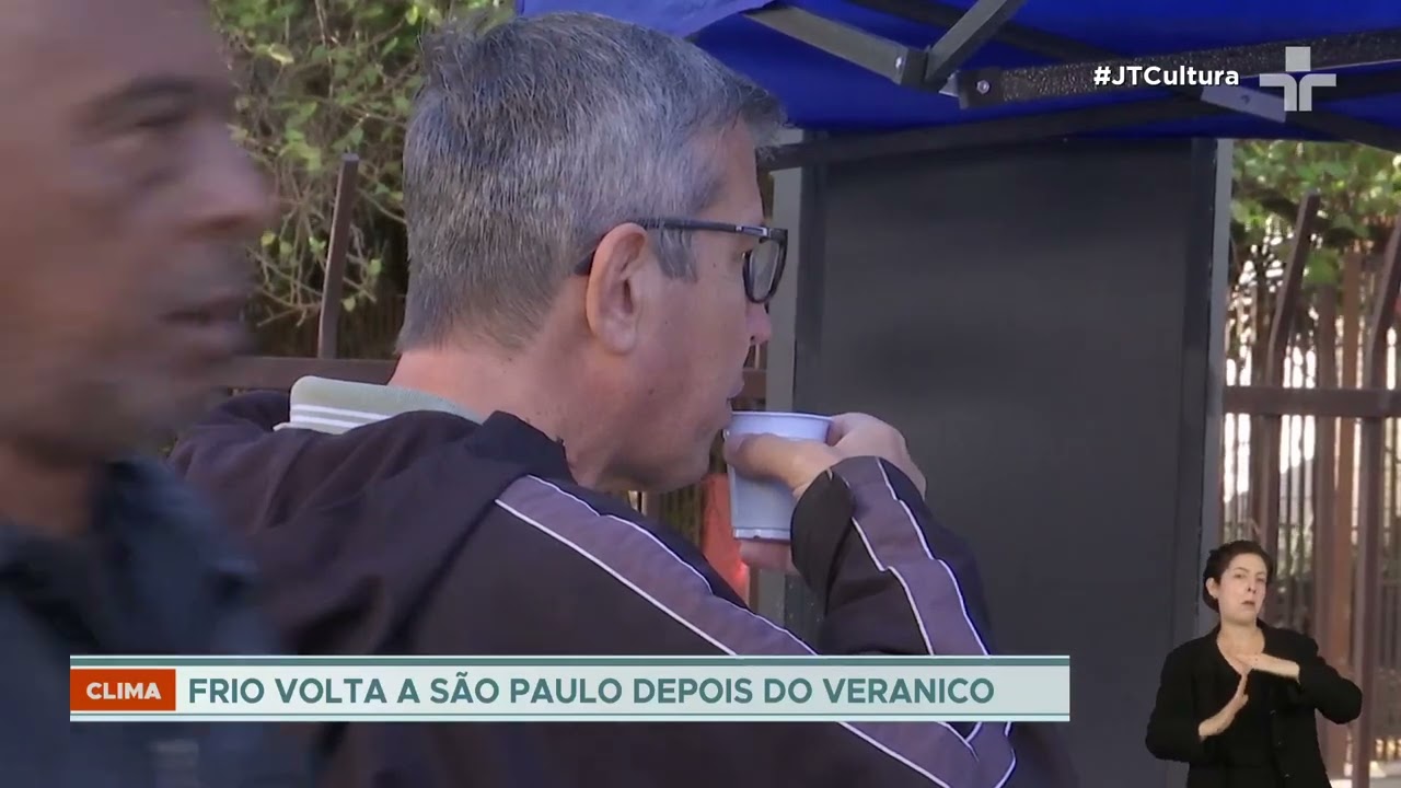 Clima muda temperaturas despencam em São Paulo após veranico