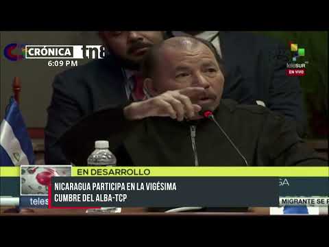 Ortega, Cumbre del ALBA-TCP: «La dignidad es mucho más poderosa que la fortaleza de los imperios»