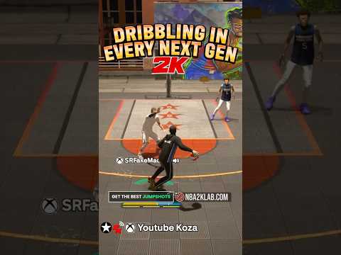 NBA 2K26 Dribbling vs 21 to 25