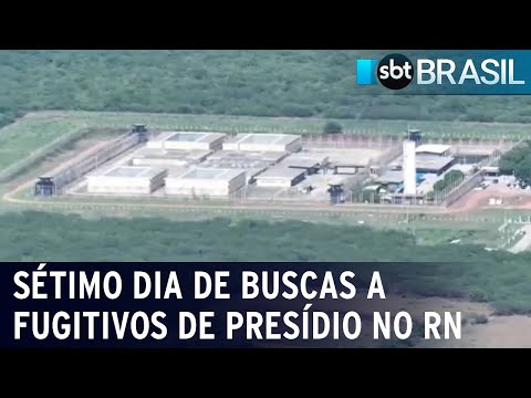 RN: Buscas por fugitivos de penitenciária será reforçada com Força Nacional | SBT Brasil (20/02/24)
