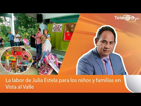 La labor de Julia Estela para los niños y familias en Vista al Valle