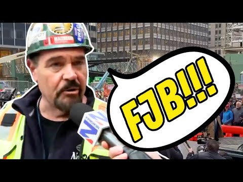 'F**k You': Construction Worker Has Simple Message for Joe Biden