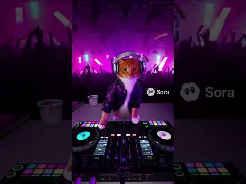 衝撃!猫もDJ #shorts #ショート #dj