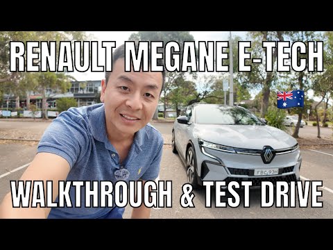 2024 Renault Megane E-Tech Australia Walkthrough and Test Drive
