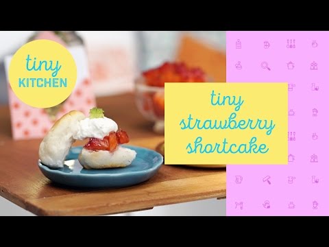 Tiny Mother's Day Strawberry Shortcake | Tiny Kitchen