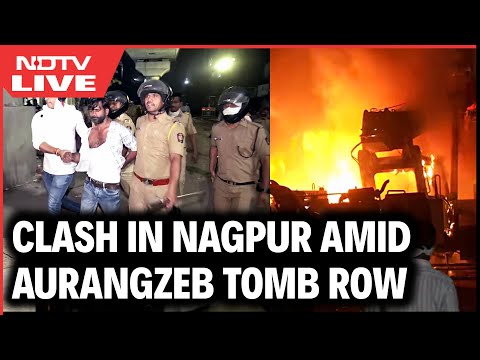Nagpur Violence News | Nagpur News | Violent Clashes Erupt In Nagpur, Cops Deployed