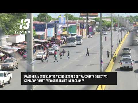 Infraganti: Barbaridades al descubierto en calles de Managua