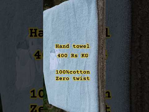Zero twist cotton towel #aayinai #hoteltowels #embroidery #handtowel #towels #kitchentowel #cotton