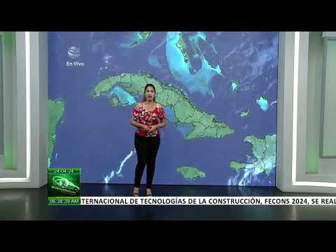 Pronóstico del Tiempo al Amanecer en Cuba: 24/04/2024