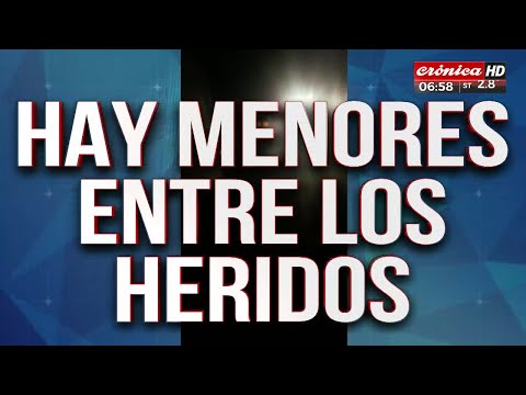 TRAGEDIA EN CHASCOMÚS: Hay menores entre los heridos