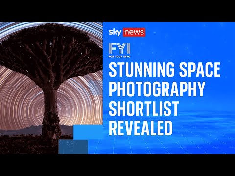Entries for Astronomy Photographer of the Year competition