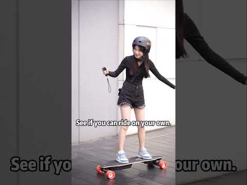 Teaching Newbie Girls to Ride Electric Skateboard | Day 33