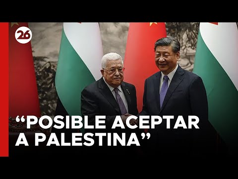 China pide el reconocimiento del Estado palestino