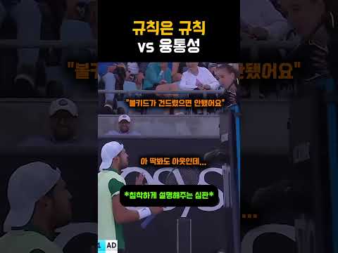 볼키드 때문에 억울함을 호소하는 <strong>선수</strong> ㄷㄷ #<strong>테니스</strong>