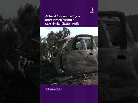 At least 18 dead in Syria after Israeli airstrike, says Syrian State media