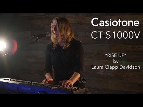 Laura Clapp Davidson performing "Rise Up" on the Casiotone CT-S1000V